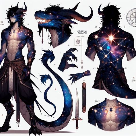 Demon Hybrid Human, Dragon Demon Hybrid, Male Shapeshifter Art, Original Species Humanoid, Humanoid Creature Concept Art, Naga Oc Male, Dragon Hybrid Human, Humanoid Creature Design, Fantasy Creatures Humanoid