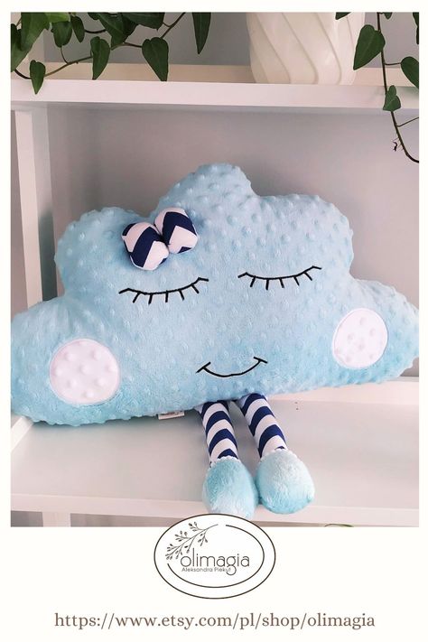 Cute cushions for nursery, Celestial cushion, Baby boy room decor, Plushies Nursery Celestial, Whimsical Room, Cloud Nursery Decor, Nursery Accents, Nursery Decor Pillows, Childrens Pillows, Soft Accessories, Unique Decorative Pillows, Cuddle Pillow