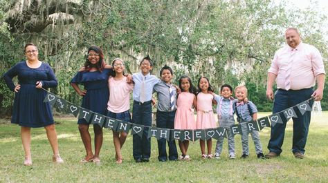 They weren't expecting this kind of news. 7 Siblings, Adoption Party Ideas, Adoption Ideas, Love Makes A Family, Family Adoption, Adoption Announcement, Adoption Photos, Leave A Legacy, Open Adoption