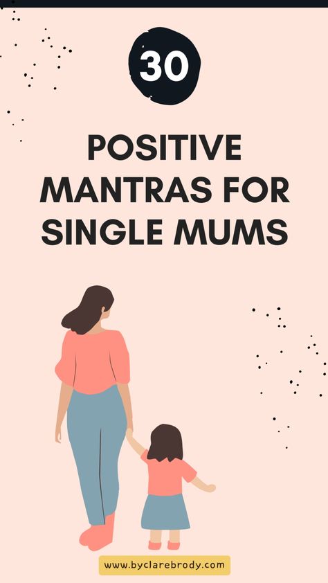 Explore 30 Positive Mantras for Single Mums designed to inspire and uplift. These empowering affirmations are perfect for single mothers seeking motivation and strength in their daily lives. Discover phrases that promote self-love, resilience, and confidence, helping you navigate the challenges of single parenting with grace and optimism. Embrace your journey with these encouraging words that remind you of your worth, capabilities, and the incredible job you're doing. Let these mantras be your d Single Mom Inspiration, Being A Single Mom, Empowering Affirmations, Mom Encouragement, Positive Mantras, Single Mum, Encouraging Words, Stronger Than You Think, Positive Phrases