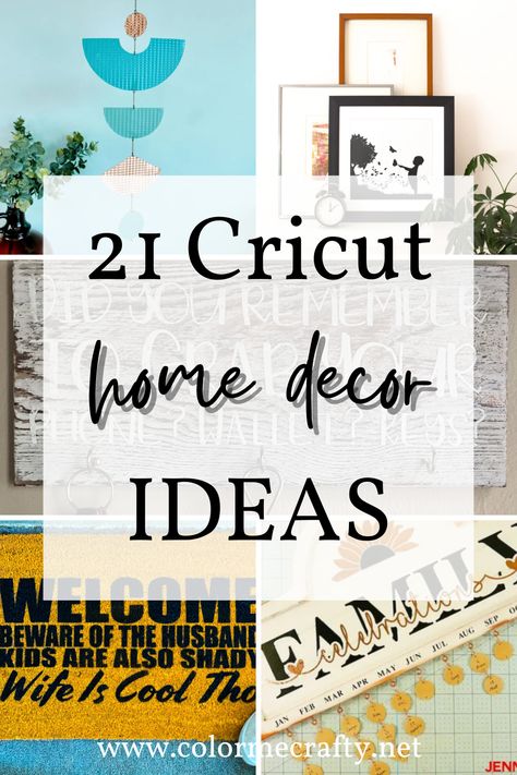 Cricut Home Decor Ideas, Cricut Design Ideas, Clocks Wall Decor, Cricut Home Decor, Cricut Home, Vinyle Cricut, Infusible Ink Transfer Sheets, Family Wall Decor, Vinyl Decor