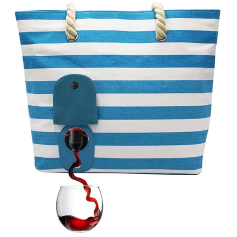 Canvas Wine Bag, Boxed Wine, Camping Tote, Kids Routine, Wine Purse, Beach Read, Routine Chart, Store Food, Wine Tote Bag