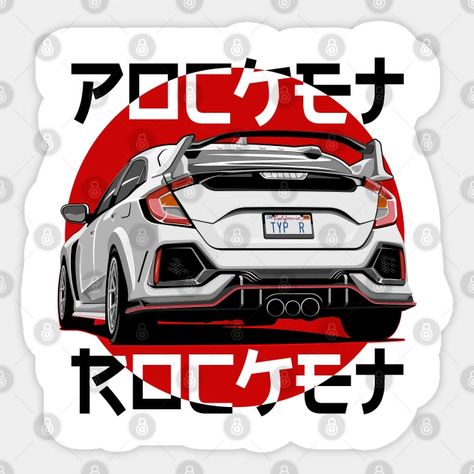 Pocket Rocket, Honda Civic Type R, Rocket, Honda Civic, Sports Car, Sports