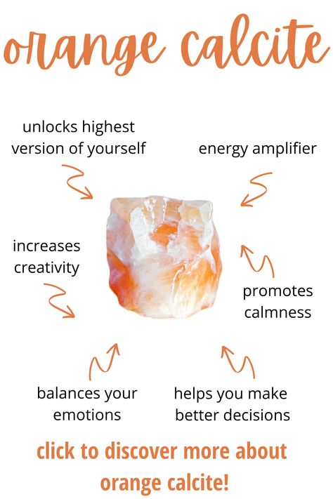 Calcite Crystal Meaning, Peach Calcite Meaning, Clear Calcite Meaning, Orange Calcite Meaning, Orange Calcite Crystal Meaning, Earth Vibes, Witch Info, Orange Calcite Aesthetic, Orange Calcite Properties