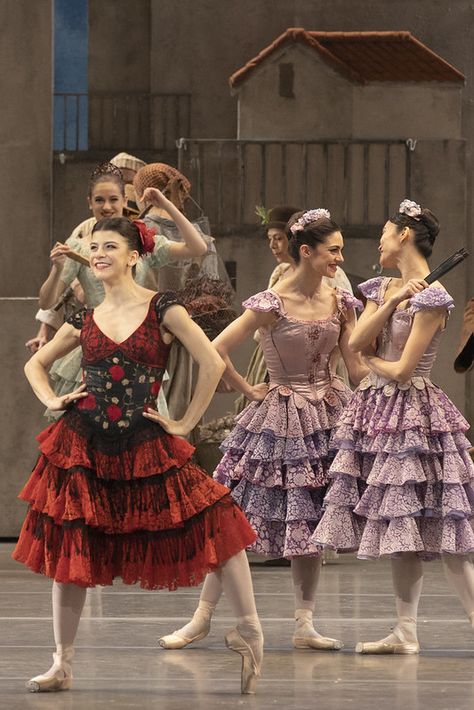 Kitri Ballet Costumes, Kitri Costume, Kitri Ballet, Spanish Ballet, Fumi Kaneko, Dance Outfits Ballet, Spanish Costume, Nutcracker Costumes, Ballet Aesthetic