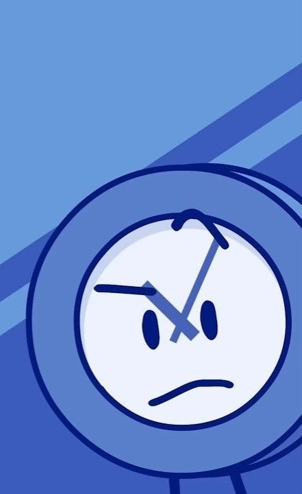 Bfb Clock, Bfb Wallpapers, Tpot Characters, I Dont Have Friends, Bare Bears, I Have No Friends, Clock Face, Iconic Characters, Cartoon Kids