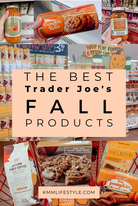 Fall Items Trader Joes, Fall Food Trader Joes, Pumpkin Trader Joes, Halloween Trader Joes, Trader Joe Fall Recipes, Fall Trader Joe’s Meals, Trader Joe’s Fall 2023, Trader Joe’s Fall Board, Thanksgiving Appetizers Trader Joes