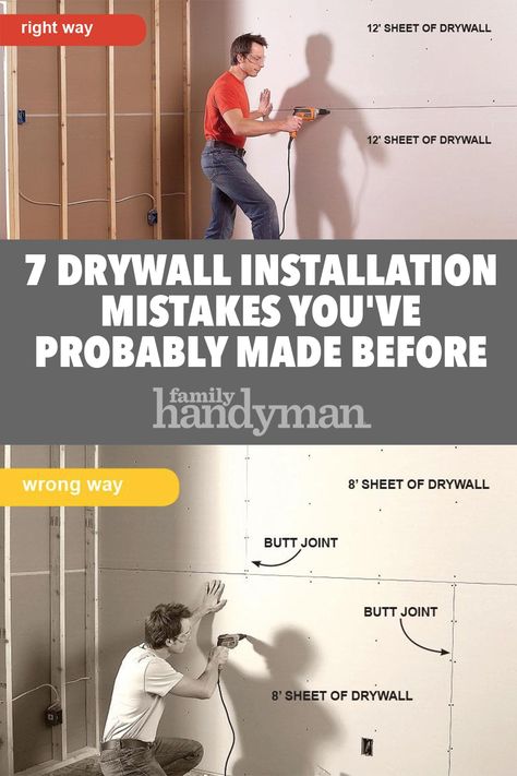 Diy Drywall Installation, Adu Layout, Installing Drywall, Reno Tips, Basement Refinishing, Hanging Drywall, Drywall Finishing, Garage Update, Drywall Installation