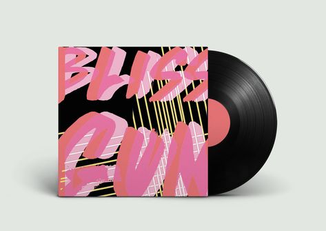 Music Branding: Vinyl Covers on Behance Record Cover Art, Vinyl Record Cover Art, Vinyl Record Cover Design, Cd Cover Design Ideas, Album Covers Graphic Design, Music Album Covers Design, Disco Branding, Album Jacket Design, Vinyl Record Covers