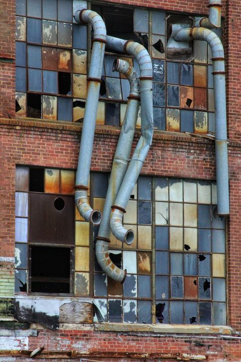 Abandoned Industrial, Abandoned Factory, Urban Exploring, Industrial Architecture, Old Factory, Industrial Photography, Industrial Buildings, Old Building, Abandoned Buildings