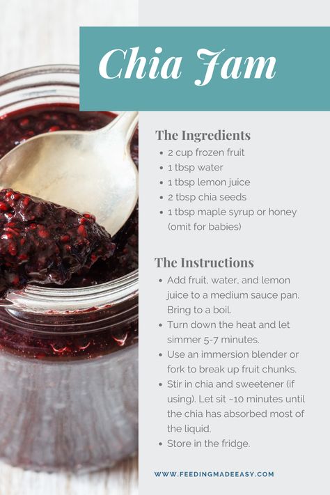 Chia Seed Jam Sugar Free, How To Use Chia Seeds, Pie Deserts, Jam With Chia Seeds, Chia Seed Jam Recipe, Volume Eating, Chia Jam Recipe, Chia Seed Jam, Chia Seed Recipes