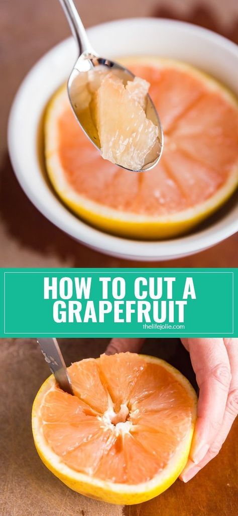 How To Eat A Grapefruit, Grapefruit Recipes Breakfast, Sugar Challenge, Grapefruit Recipes, Grapefruit Diet, Healthy Vegan Breakfast, Healthy Liver, Healthy Clean Eating, Food Info