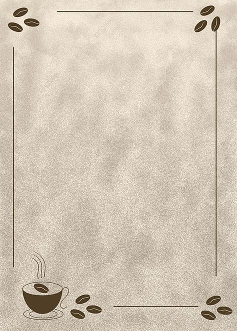 Border Coffee Design, Background Cafe Coffee Shop, Food And Beverage Background, Coffee Paper Background, Coffee Ideas Design, Coffee Background Wallpapers, Coffee Background Design, Coffee Poster Design Ideas, Coffee Background Aesthetic