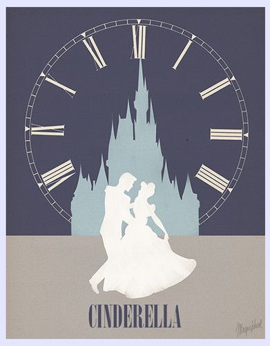 Cinderella And Prince, Disney Amor, Cinderella Art, Disney Iphone, Disney Posters, Film Disney, Minimal Movie Posters, Disney Dream, Classic Disney