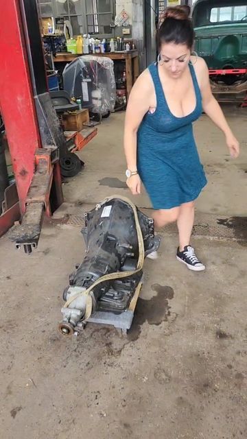 Marie Di Raimondo on Instagram: "Using my truck for truck stuff 😅 Reminder: check and drain everything first!! Sending off this trans I got for the 55 to my buddy's shop for rebuilding #chevytrucks #ratrod #chevy3100 #55chevytruck #classictrucks #1955chevytruck #patina #baggedpatina #baged #chevyapache #chevytaskforce #taskforcetrucks #ratrods #patina_perfection #patinatruck #smallblock #smallblockchevy #enginerebuild #engineswap" 55 Chevy Truck, Classic Trucks Magazine, Auto Body Work, Chevy Apache, Hot Rod Pickup, Chevy 3100, Vintage Pickup Trucks, 1955 Chevy, Chevy Pickup Trucks