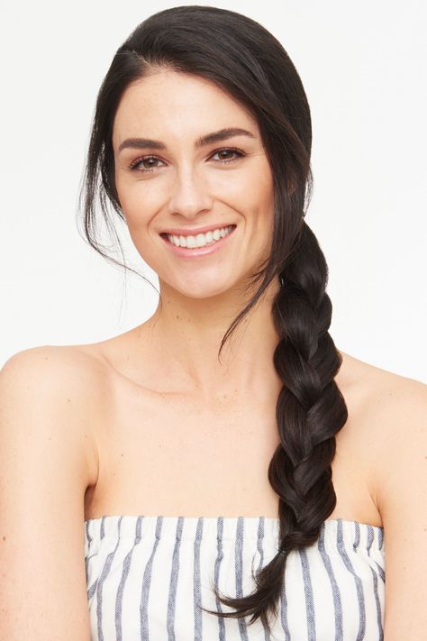 Do A Side Braid Tree Braids Hairstyles, Ponytail Braid, Gorgeous Braids, Tree Braids, Easy Everyday Hairstyles, Gorgeous Hairstyles, Natural Hair Extensions, Hair Issues, Side Ponytail