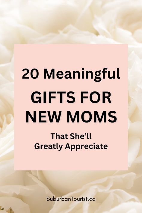 20 Meaningful Gifts For New Moms that she'll greatly appreciate. Birthday Gift New Mom, Gifts For New Moms First Time, First Time Mom Gift Ideas, Gifts For Moms To Be, Gift Ideas For A New Mom, New Mom Gifts Ideas, Gift Ideas For Mom To Be, Best Gift For New Mom, Presents For New Moms