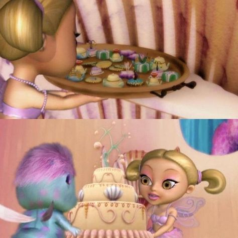 Run by 𝙈𝙖𝙧𝙞𝙖™ on Instagram: “Happy new year everybody!!!! cutsie scene from Barbie mermaidia🤗🐋 who else always wants to try those cakes 😍🍰 . 🎬 Barbie Fairytopia…” Barbie Mermaidia, 2000s Memories, Princess Food, Movie Food, Tv Musical, Soft Launch, Barbie Fairytopia, Barbie Food, Childhood Memories 2000