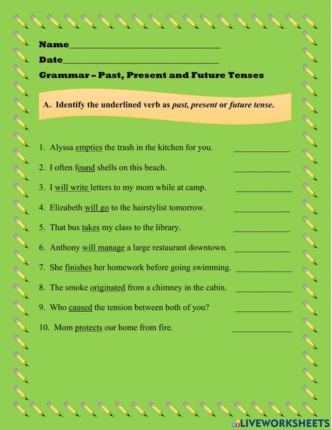 Letter To My Mom, Present Tense Verbs, Linking Verbs, Regular And Irregular Verbs, Present Continuous Tense, Helping Verbs, Future Tense, Verb Worksheets, Verb Tenses