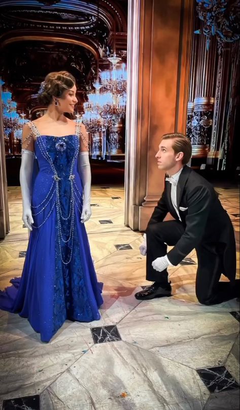 Musical Theatre Cosplay, Anastasia And Dimitri Costume, Anastasia Broadway Costumes, Anastasia Musical Costumes, Anastasia The Musical, Anastasia Costume, Royal Costumes, Derek Klena, Anastasia Cosplay