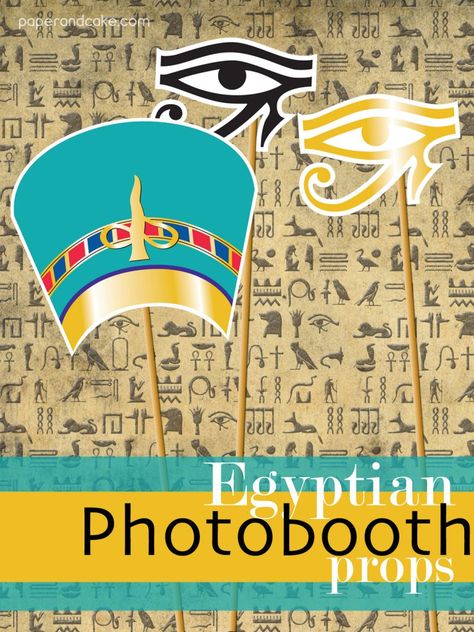 Halloween Costume Party Themes, Egypt Party, Egyptian Themed Party, Egypt Vbs, Costume Party Themes, Photo Booth Frame Prop, Halloween Photo Booth Props, Ancient Egypt Unit, Egyptian Halloween