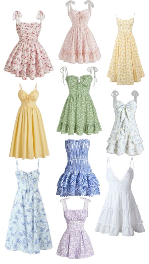 #sundresses #summer #summerdresses Sundress Aesthetic, Cute Church Outfits, Social Dresses, Professional Tips, Outfit Inspo Casual, Cute Lazy Day Outfits, Quick Outfits, Wardrobe Outfits, Swaggy Outfits