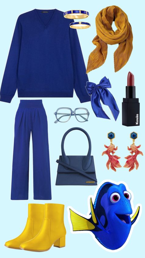 Disney bound outfit / Disneybound look Oswald Disneybound, Nemo Outfit, Minnie Mouse Disneybound, Disneybound Ideas, Disneybound Outfits, Princess Inspired Outfits, Disney Bounding, Character Inspired Outfits, Disney Bound Outfits