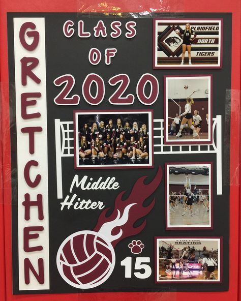 Senior night poster, volleyball, class of 2020 Senior Football Posters, Soccer Senior Night Posters, Senior Night Poster, Volleyball Senior Night Gifts, Night Volleyball, Senior Night Football, Soccer Senior Night, Senior Poster, Softball Posters