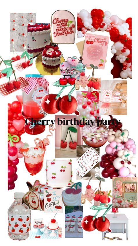 Cherry Theme, Mexican Birthday Parties, Mexican Birthday, Birthday Dinner Party, 28th Birthday, 26th Birthday, Bachelorette Themes, Kids Birthday Themes, 23rd Birthday