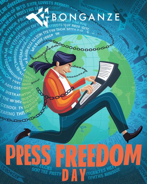 "Today, as we celebrate Press Freedom Day, let's remember the importance of a free press in shaping our societies. 📰💪 Our voices matter, and so does our right to express them without fear. Join us in supporting press freedom by wearing your beliefs proudly with our Bonganze. Let's stand together in solidarity for truth, transparency, and the power of the press! #PressFreedomDay #FreePress #StandForTruth" Words Poster, Press Freedom, Word Poster, The Power Of Words, Power Of Words, The Press, Powerful Words, Stuff To Do, The Voice