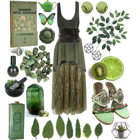 Pagan Clothes, Witch Aesthetic Fashion, Pagan Fashion, Witchy Outfits, Pagan Clothing, Boho Witch, Nature Witch, Green Witchcraft, Look Grunge