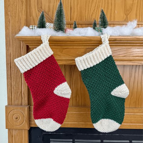 Crochet Vintage Christmas Stocking Pattern Free, Crochet Stockings Free Pattern, Crochet Christmas Stockings Free Pattern, Holiday Crochet Patterns Free, Crochet Stocking Pattern Free, Christmas Stocking Crochet Pattern, Christmas Stocking Crochet, Stocking Crochet Pattern, Christmas Stocking Pattern Free