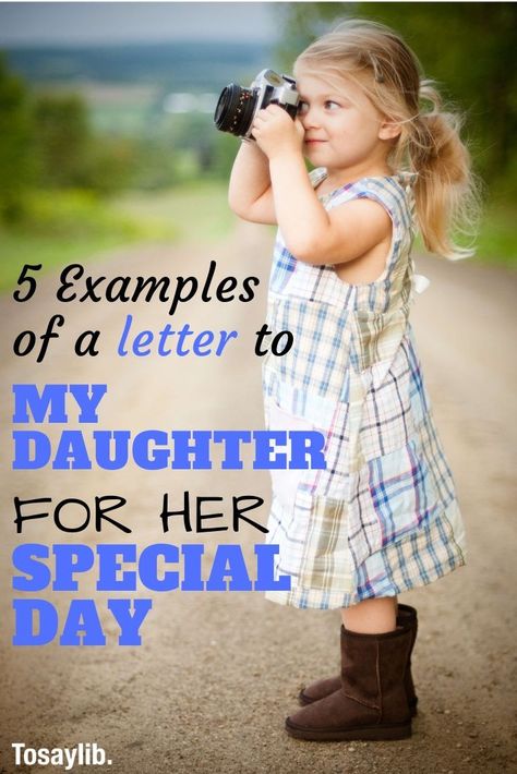 5 Examples of a Letter to My Daughter for Her Special Days    A letter to your daughter is something special and lasting. It may be short, but she will cherish it forever. Here are some inspiring examples of a ‘letter to my daughter’.    #lettertomydaughter #lettertomydaughteronherwedding  #lettertomydaughterforgraduation Letter To Your Daughter, Wedding Toast Speech, Getting Married Quotes, Wedding Speech Examples, Bride Wedding Speech, Message To Daughter, A Letter To My Daughter, Letter To Daughter, Mother Daughter Wedding