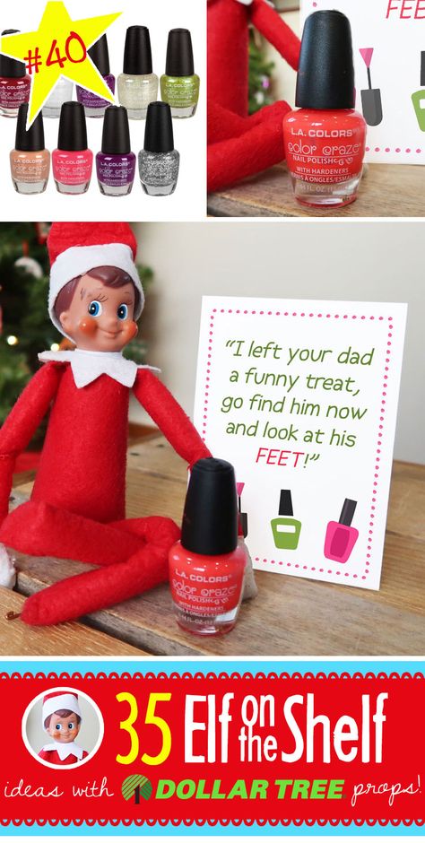 Elf On The Shelves, Funny Christmas Photos, Tree Props, Funny Elf On The Shelf, Awesome Elf On The Shelf Ideas, Elf Activities, Xmas Elf, Elf Antics, Elf Fun