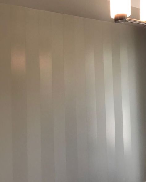 Wall Stripes Paint Ideas, Painted Stripes On Wall, Striped Walls Vertical, Striped Accent Walls, Painting Stripes On Walls, Purple Girls Room, Stripe Wall, Accent Wall Designs, Accent Wall Paint