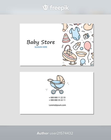 Baby Brand Logo Design, Baby Shop Logo, Baby Logo Branding, Baby Boutique Logo, Clothing Branding Design, Kids Branding Design, Illustration Business Cards, Storing Baby Clothes, Baby Messages