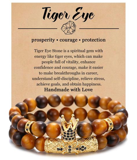 Bracelets Bangle, Precious Beads, How To Make Rope, Elastic Rope, Tiger Eye Bracelet, Yoga Bracelet, Tiger Eye Beads, Semi Precious Beads, Beads Bracelets