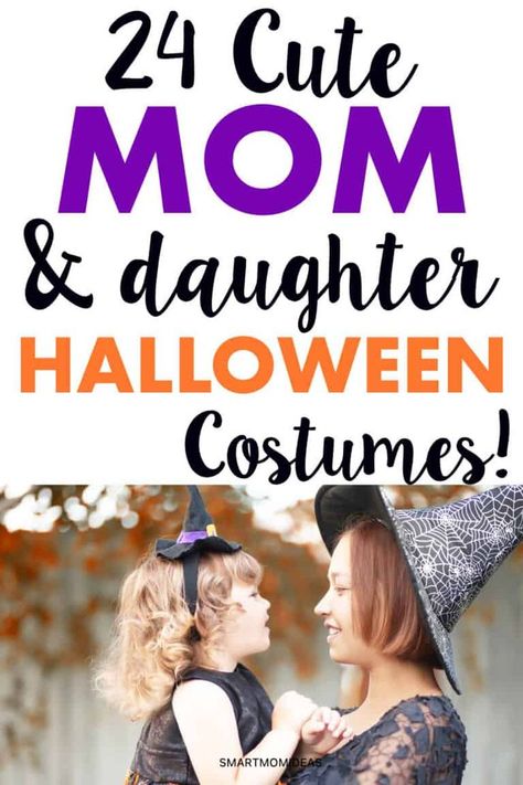 Mom And Daughter Halloween Costumes, Mom And Daughter Halloween, Mom And Son Halloween Costumes, Mom And Son Halloween, Fun Fall Decorations, Cute Mom And Daughter, Mom Halloween Costumes, Moms And Daughters, Mom Costumes