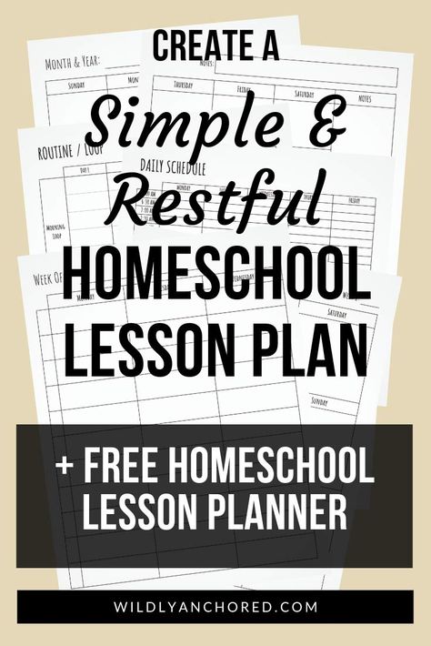 Homeschool Planning Printables, Homeschool Lesson Planner, Homeschool Curriculum Planning, Lesson Plan Template Free, Homeschool Lesson Plans, Homeschool Education, Curriculum Planning, School Plan, Homeschool Schedule