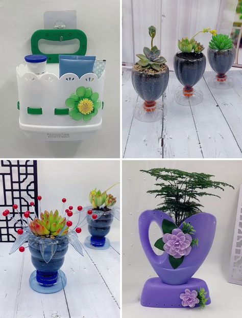 5.3M views · 188K reactions | Easy DIY Recycle Material Craft Projects | Best Out of Waste Ideas for Home Plant Pots :) | By Simple Crafts | Facebook Recycled Pots For Plants, Best Out Of Waste Ideas, Gardening Inside, Recycle Material, Recycle Projects, Event Planning Guide, Plastic Jugs, Plants In Bottles, Pot Painting