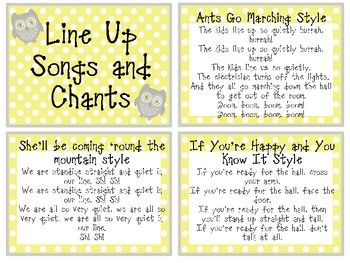 These 19 line up songs and chants are the perfect tool to use for those busy bodies to find their way into the line and get ready for the hall. Attach them to a Ready For The Hall Chant, Ready For The Hall Song, Line Up Chants For Kindergarten, Line Leader Ideas Preschool, Line Up Songs For 1st Grade, Lining Up Chants, Prek Songs, Line Up Songs, Line Up Chants