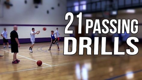 21 Basketball Passing Drills for Coaches Youth Basketball Drills, Basketball Drills For Kids, Basketball Practice Plans, Basketball Shooting Drills, Basketball Training Drills, Passing Drills, Basketball Tricks, Basketball Practice, Basketball Shooting