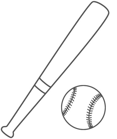 Baseball Bat Template Free Printable, Baseball Template Free Printable, Baseball Template, Baseball Silhouette, Baseball Coloring Pages, Bat Template, Baseball Quilt, Bat Coloring Pages, Sports Theme Classroom