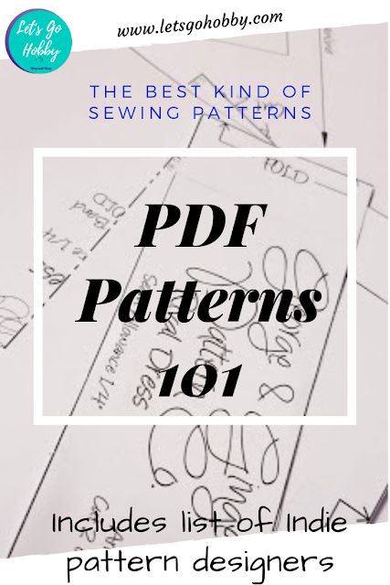 PDF Patterns 101 - A Complete Step-by-Step Guide - Let's Go Hobby Pattern Making Books, Pattern Drafting Tutorials, Dress Sewing Tutorials, Printable Sewing Patterns, Stitch Clothes, Free Pdf Sewing Patterns, Sewing Book, Pattern Drafting, Sewing Lessons