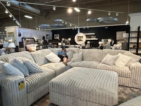 Large Oversized Sectional, Deep Couch Oversized, Big Cozy Sofa, Big Couches, Big Comfy Couch, Love Couch, Comfy Furniture, Big Couch, Comfortable Sectional Sofa