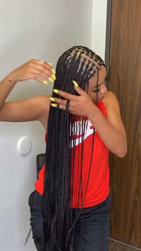 How much would you pay for these braids? | Single braids, Braided cornrow hairstyles, Natural hair styles Small Knotless, Knotless Box Braids, Big Box Braids Hairstyles, Feed In Braids Hairstyles, Goddess Braids Hairstyles, Single Braids, Box Braids Hairstyles For Black Women, Braids Hairstyles Pictures, Braided Cornrow Hairstyles