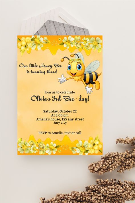 Honey Bee Birthday Theme, Maya The Bee Birthday Party, Honey Bee Themed Birthday Party, Honey Bee Birthday Party, Bee Themed Birthday, Honey Bee Birthday, Bee Birthday Theme, Bee Themed Birthday Party, Honey Bee Theme