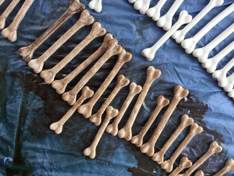 How to make plastic bones look aged and dirty | Manning Makes Stuff How To Age A Skeleton, How To Age Plastic Skeleton, Aging Plastic Skeletons, Dark Viking, Bone Decorations, Witches Ball, Viking Aesthetic, Viking Cosplay, Diy Skulls