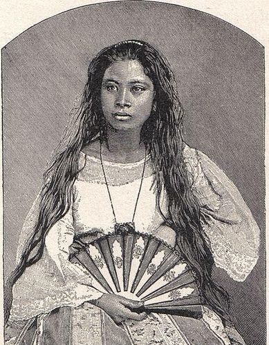 1901 philippines | Flickr - Photo Sharing! Philippines Outfit, Vintage Philippines, German Text, Filipino Clothing, Filipino Fashion, Philippine Women, British Library Digitised Image, Filipino Art, Philippines Culture