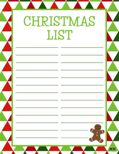 Christmas List Worksheet, Christmas Present List Printable, Christmas To Do List Printable, Printable Christmas List For Kids, Christmas Wishlist Template Free Printable, Santa Christmas List Free Printable, Free Printable Christmas List, Blank Christmas List, Santa List Printable Free